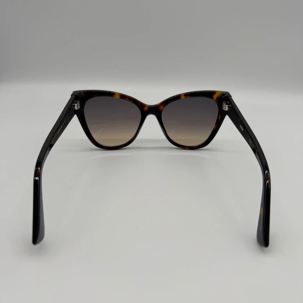 Moschino Cat Eye Sunglasses Dark Havana Tortoise MOS056/S 086GA NWOT